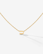 LUAMAYA Tiny Letter Necklace