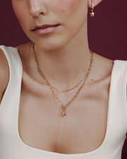 LUAMAYA Nova Oval Links Necklace Set