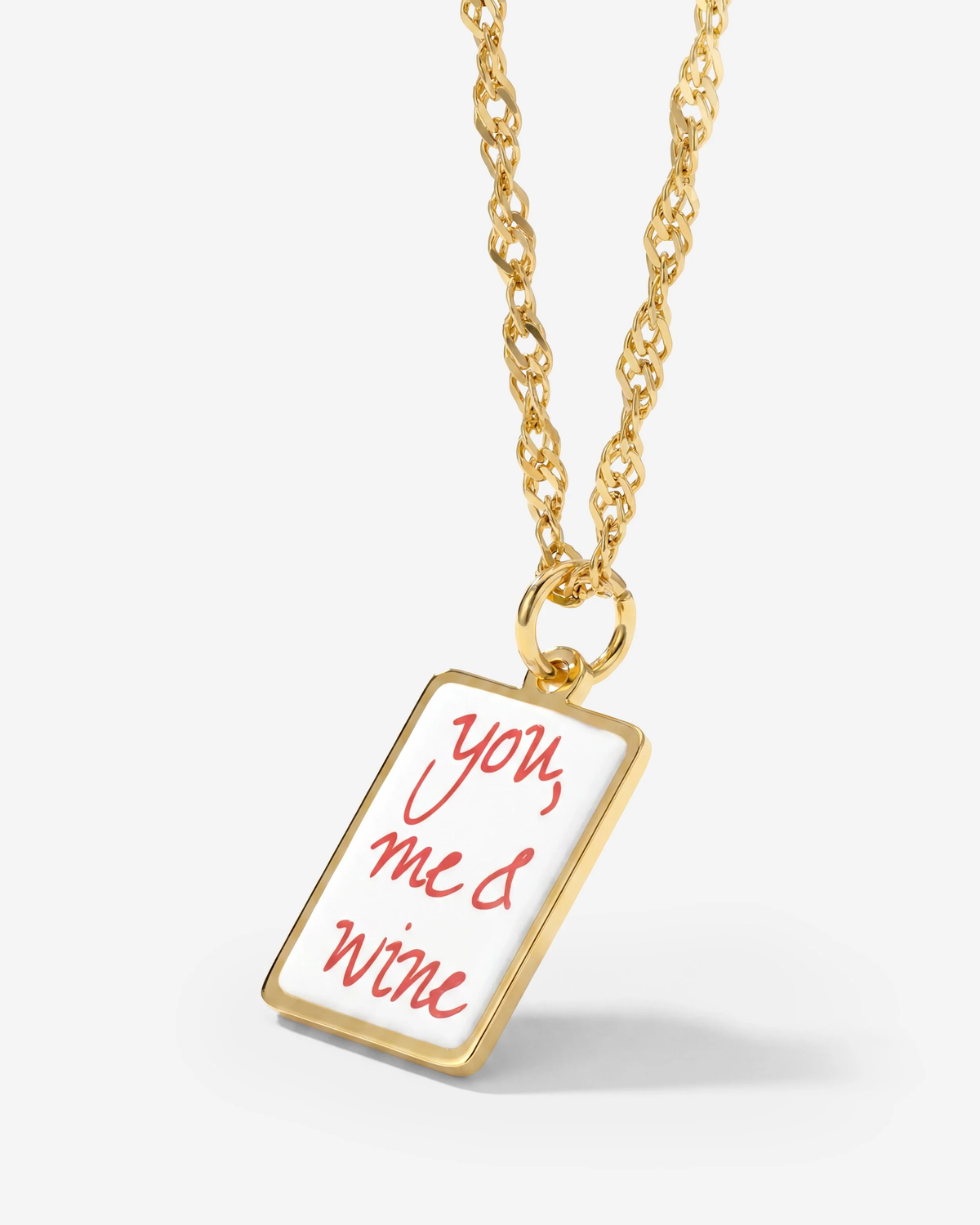 LUAMAYA You, Me & Wine Necklace