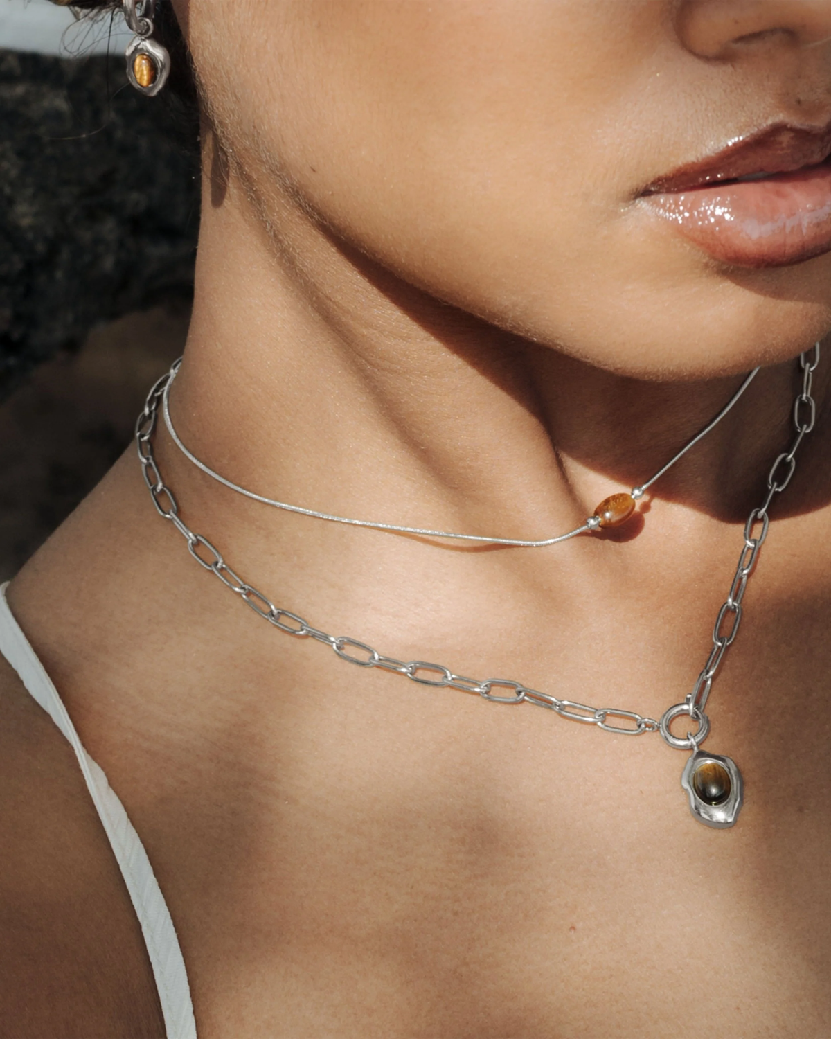 LUAMAYA Sunflare Gem Choker