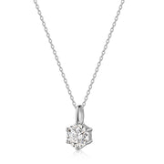 Lovebird Anhänger mit Lab Grown Brillant 1,00 ct. Weißgold 585 LB697