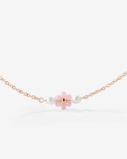 LUAMAYA Pretty Pink Daisy Necklace