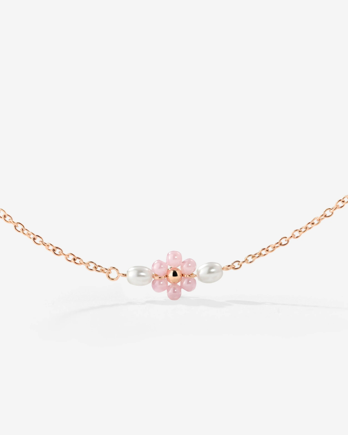 LUAMAYA Pretty Pink Daisy Necklace