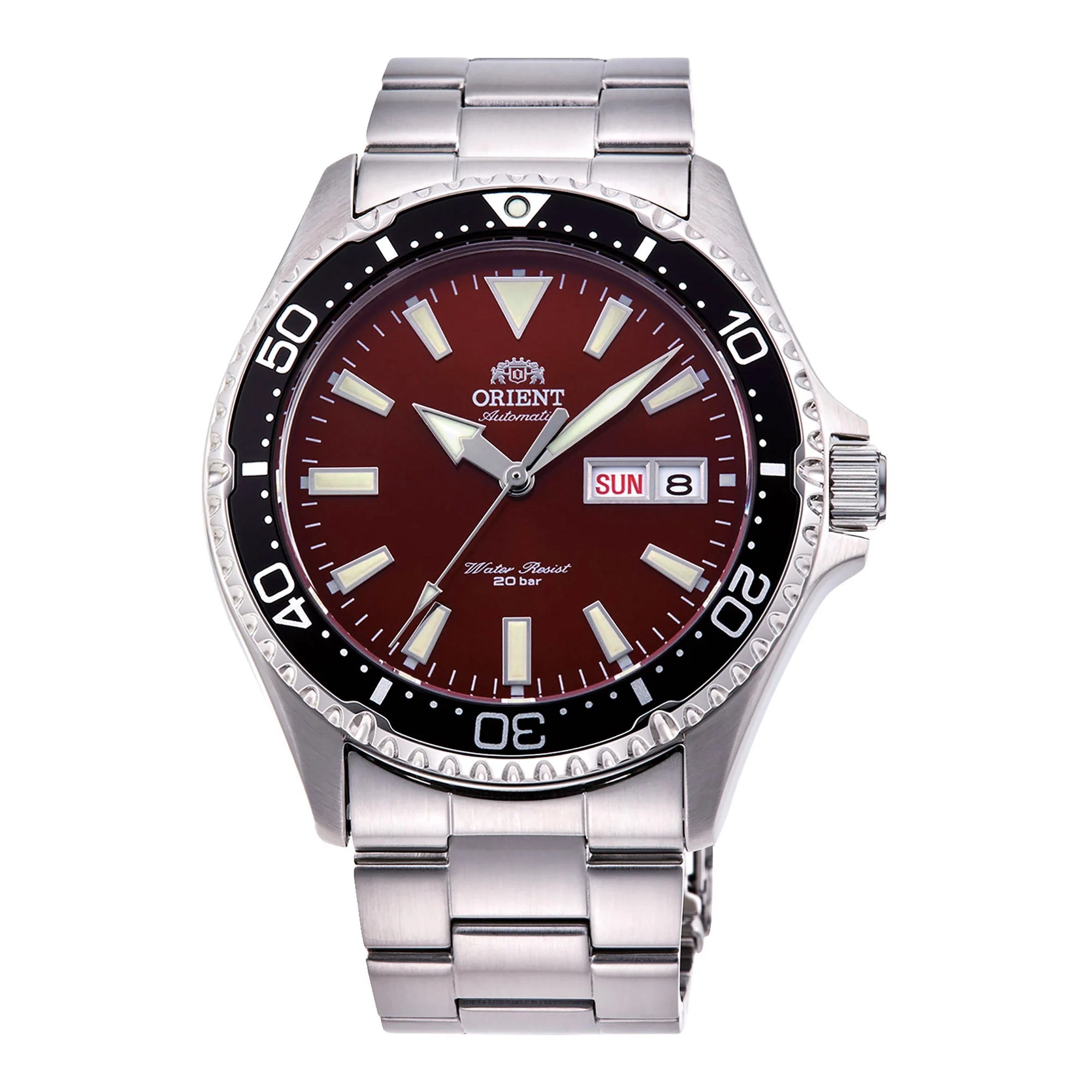 Orient Kamasu Mako III V1 Falunrot RA-AA0003R