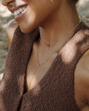 LUAMAYA Grounded Y-Necklace