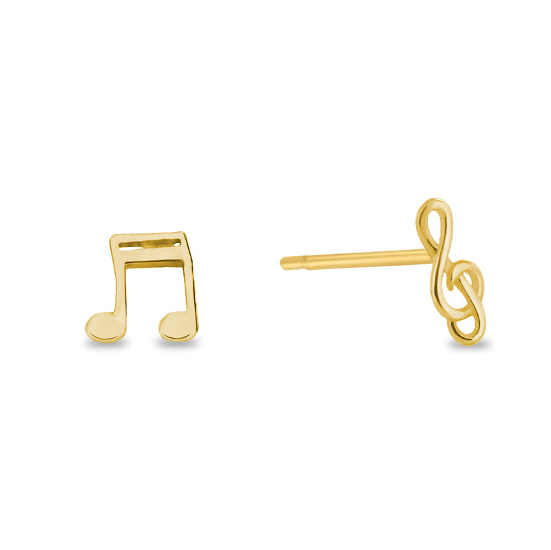 Ohrstecker Musiknote Gold 585 57725