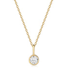 Lovebird Anhänger mit Lab Grown Brillant 0,20 ct. Gelbgold 585 LB680