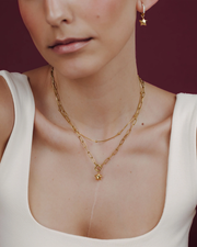 LUAMAYA Nova Oval Links Necklace Set