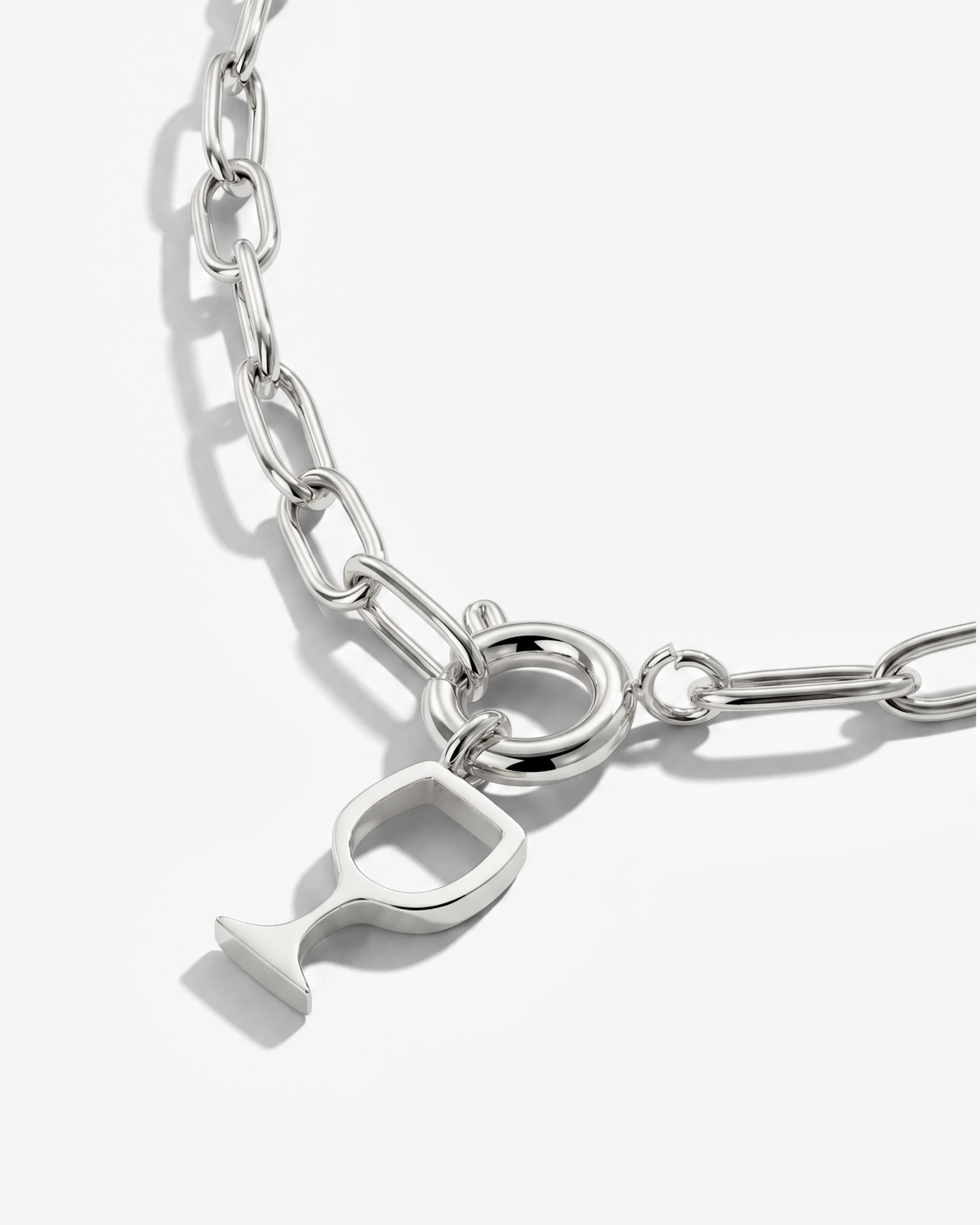 LUAMAYA Vino Amore Oval Links Necklace Set
