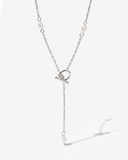 LUAMAYA Cascade Pearl Y-Necklace