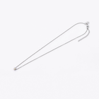 Sterlingsilber Halskette mit Bicolor poliert Mini Edelweiß Anhänger NG-8026