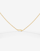 LUAMAYA Tiny Letter Necklace