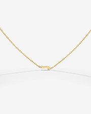 LUAMAYA Tiny Letter Necklace