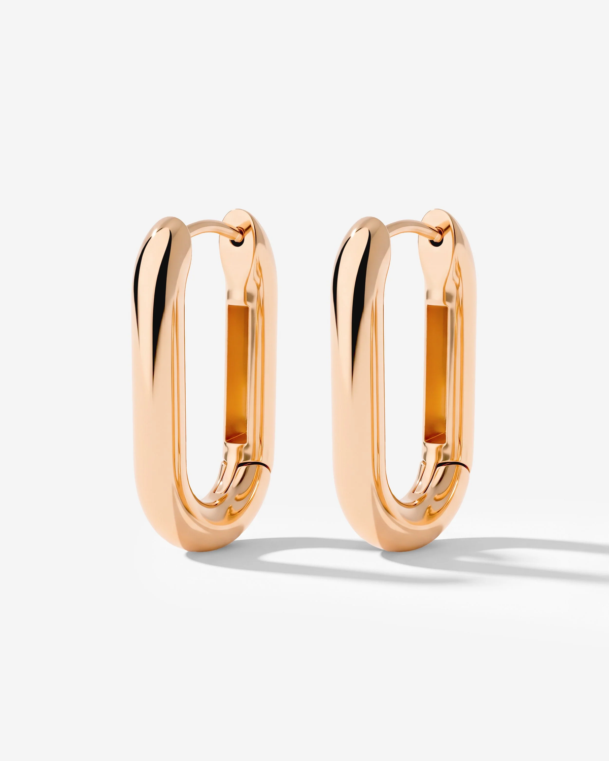 LUAMAYA Chunky Oval Hoops Small