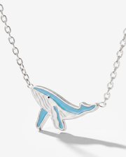 LUAMAYA Blue Whale Necklace