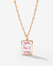 LUAMAYA You, Me & Wine Necklace