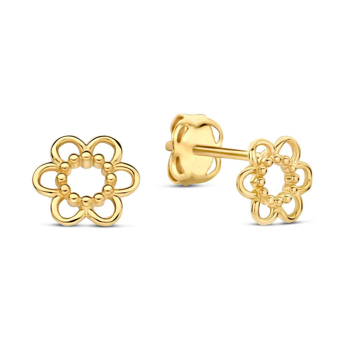 Ohrstecker Blume Gold 585 57859