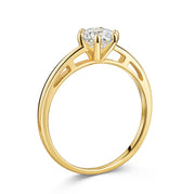 Lovebird Damenring mit Lab Grown Brillant 1,00 ct. Gelbgold 585 LB716
