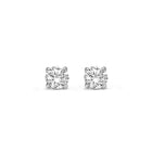 Ohrstecker mit Zirkonia 3mm Weißgold 585 57619