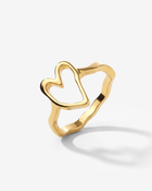 LUAMAYA Flowy Heart Ring