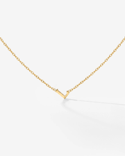 LUAMAYA Tiny Letter Necklace