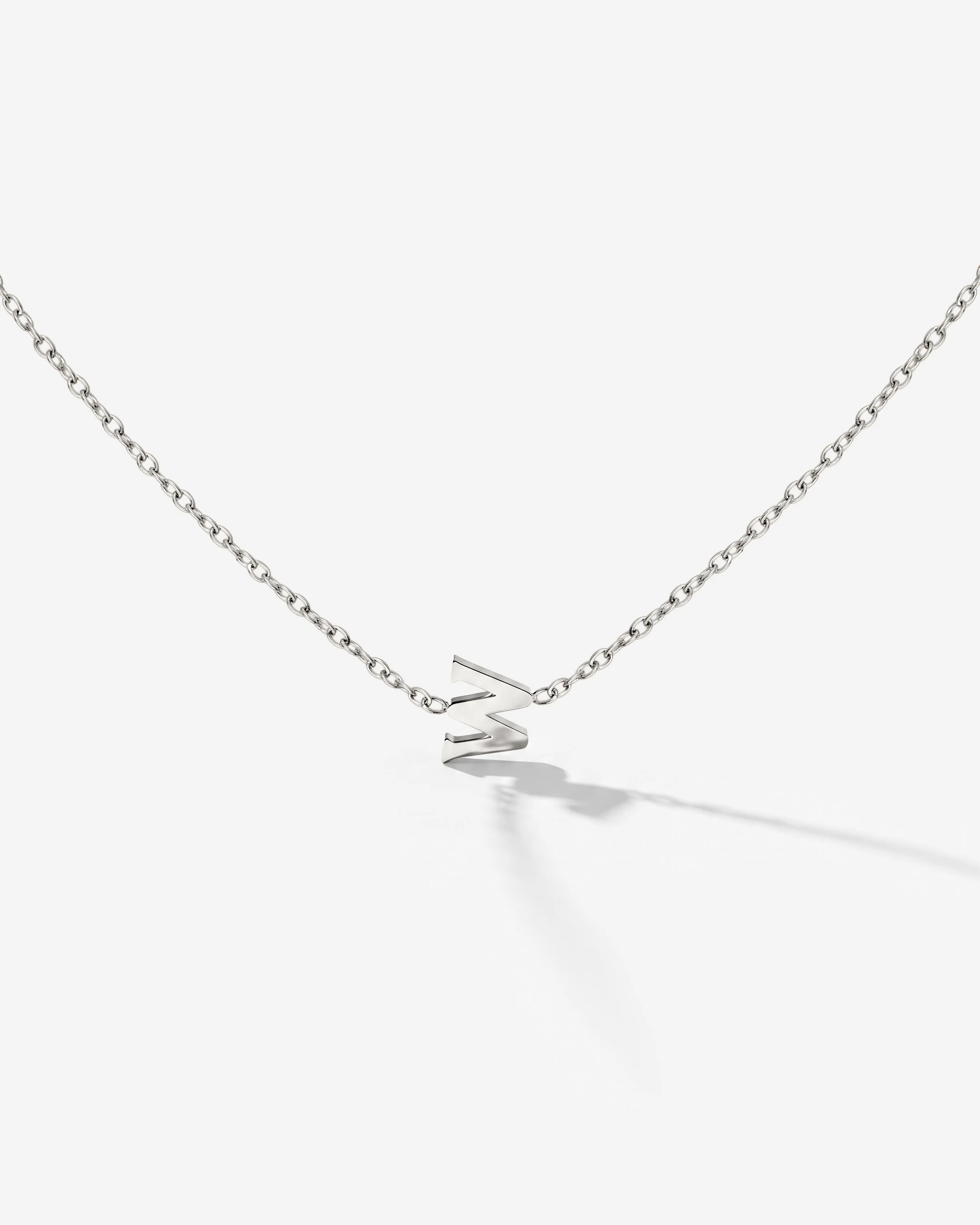 LUAMAYA Tiny Letter Necklace ABC