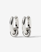 LUAMAYA Chunky Full Circle Oval Hoop Set Baby
