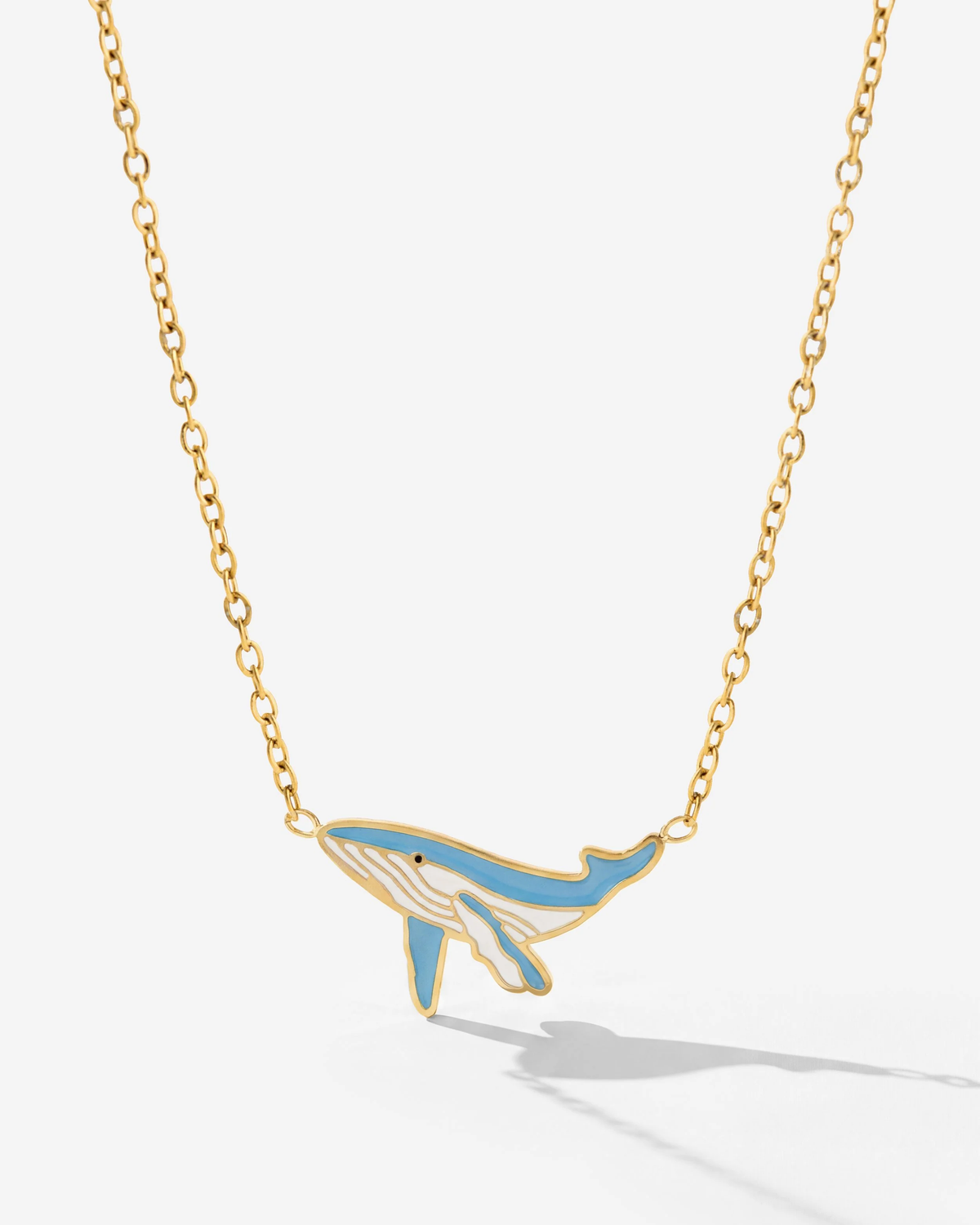 LUAMAYA Blue Whale Necklace
