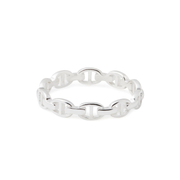 Ring aus Sterlingsilber mit Marineglieder RI-10014P