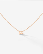 LUAMAYA Tiny Letter Necklace