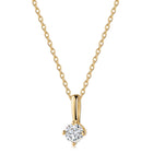 Lovebird Anhänger mit Lab Grown Brillant 0,20 ct. Gelbgold 585 LB728
