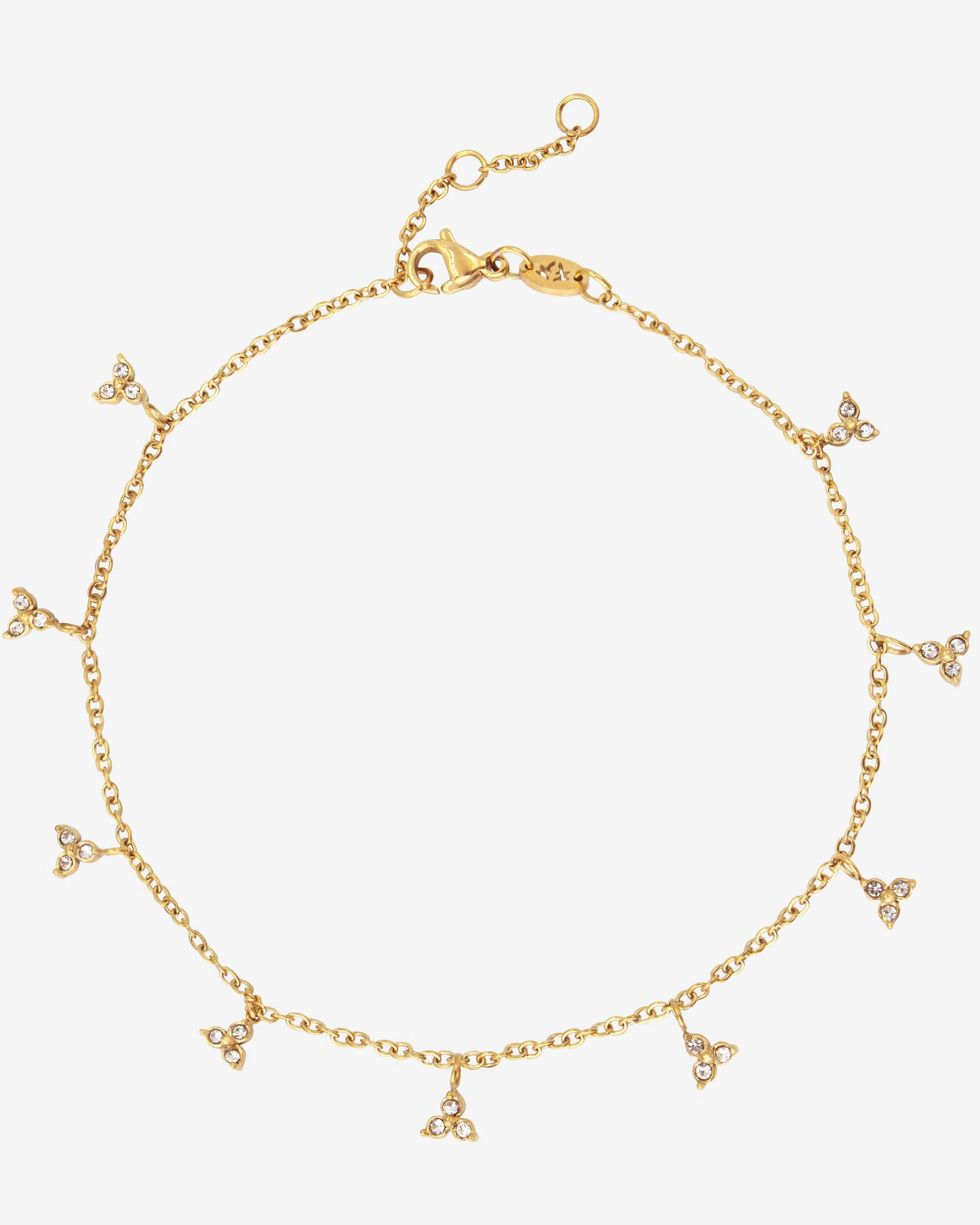 LUAMAYA Twinkle Anklet Gold Fusskette