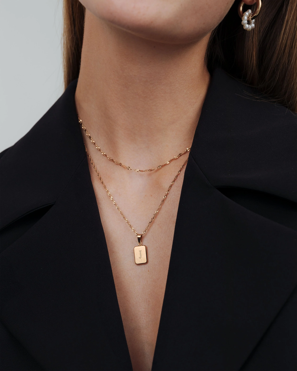 LUAMAYA Letter Necklace