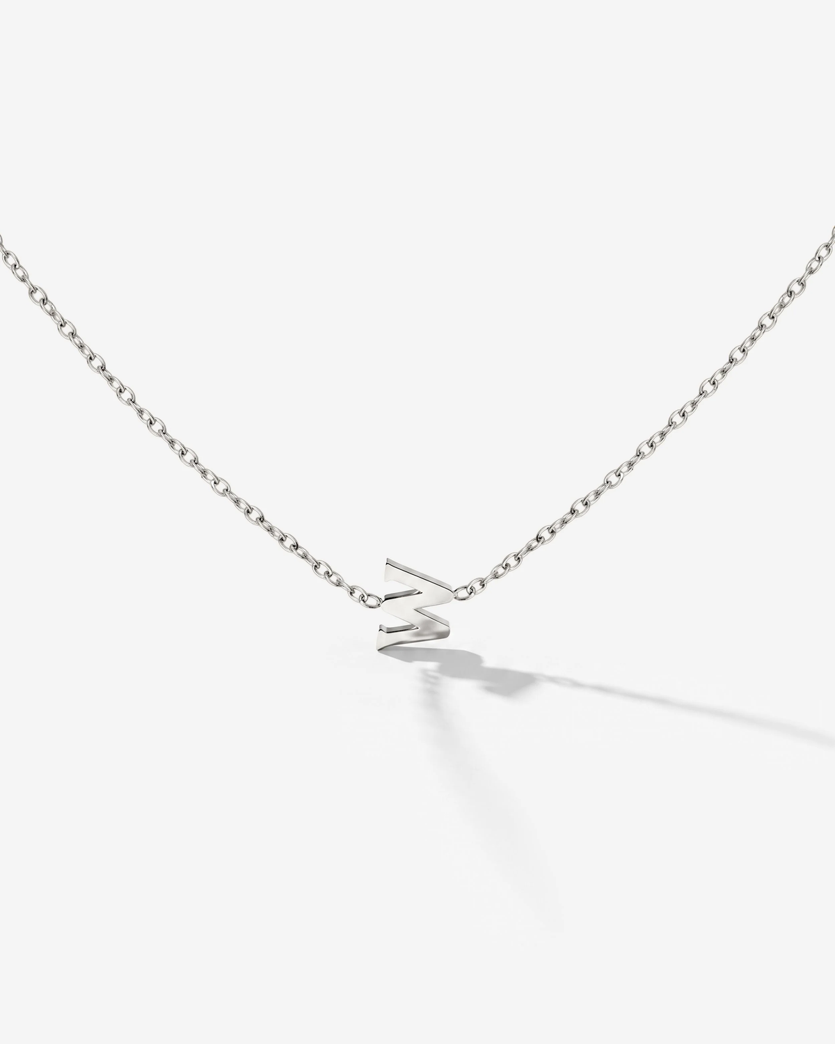 LUAMAYA Tiny Letter Necklace