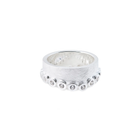 Ring aus gebürstetem Sterlingsilber 20-1001