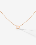 LUAMAYA Tiny Letter Necklace