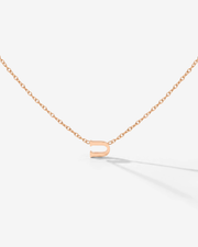 LUAMAYA Tiny Letter Necklace