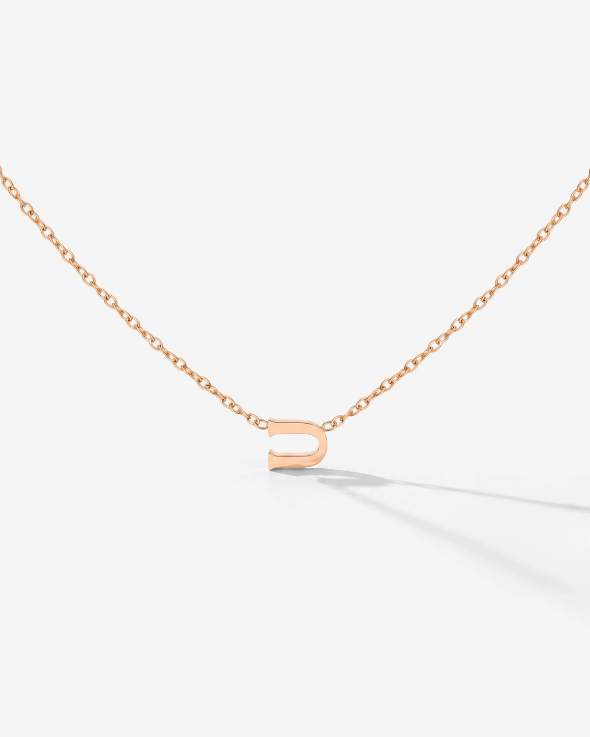 LUAMAYA Tiny Letter Necklace