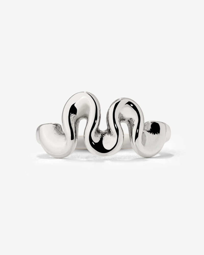 LUAMAYA Swirl Ring Gold