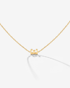 LUAMAYA Tiny Letter Necklace