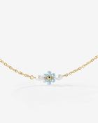 LUAMAYA Forever Blue Daisy Necklace