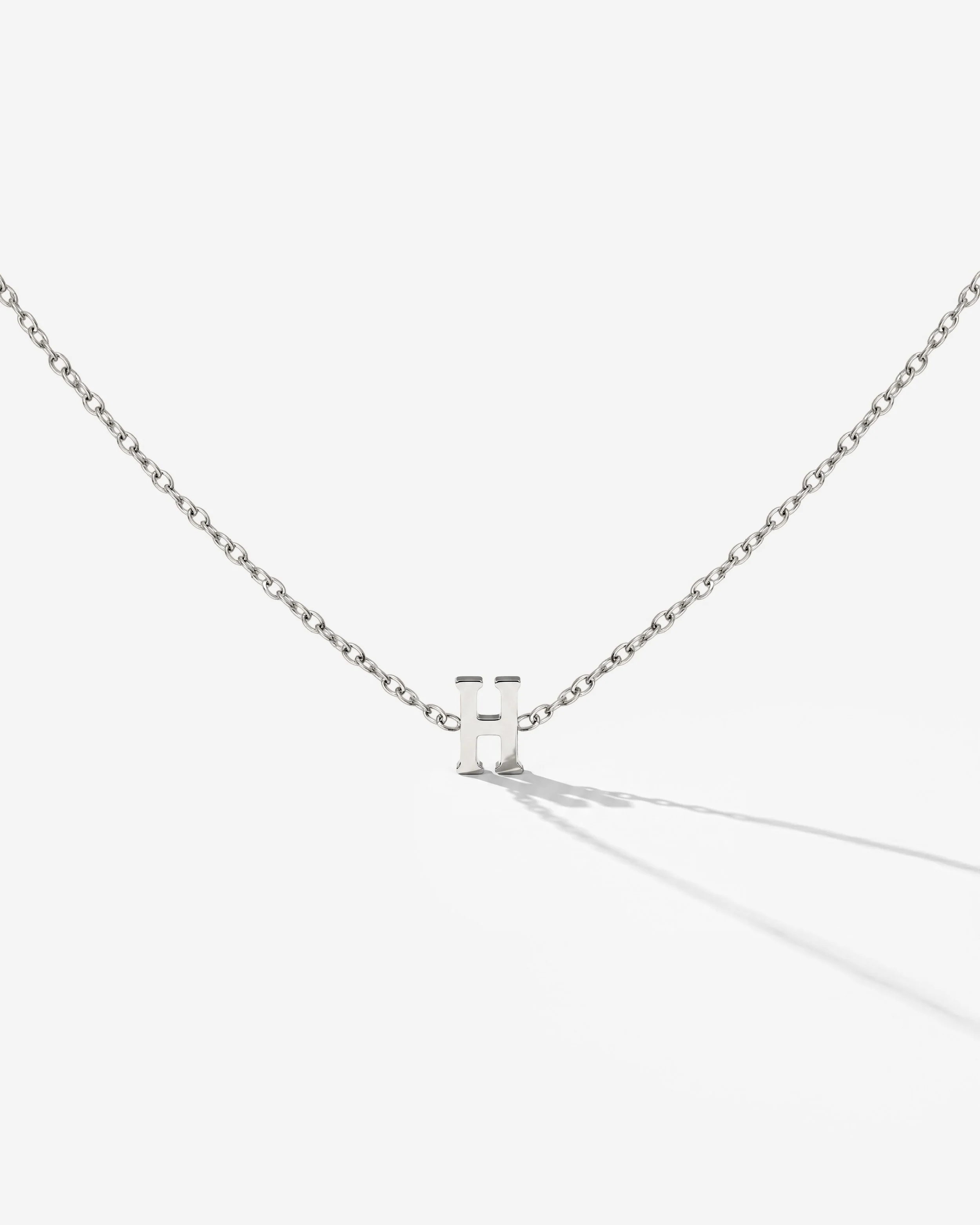 LUAMAYA Tiny Letter Necklace ABC