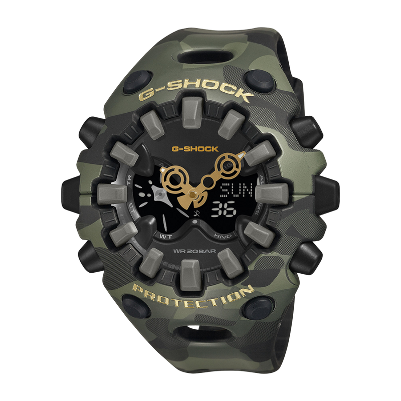 G-SHOCK CLASSIC BOLD CAMO SERIES -CAMO & GOLD- GA-V01CMG-3AER