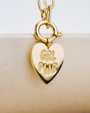 LUAMAYA Girl Power Oval Links Necklace