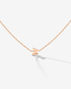LUAMAYA Tiny Letter Necklace