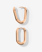 LUAMAYA Chunky Oval Hoops Small
