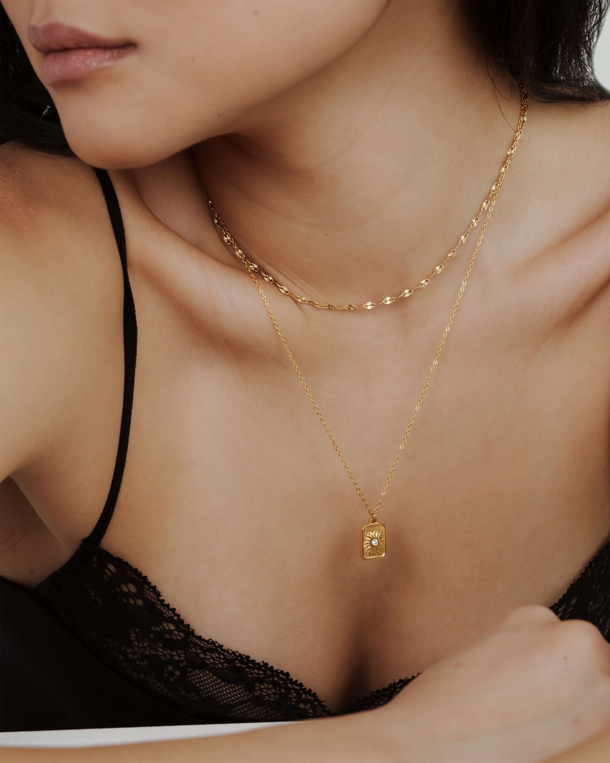 LUAMAYA Sun Relic Necklace