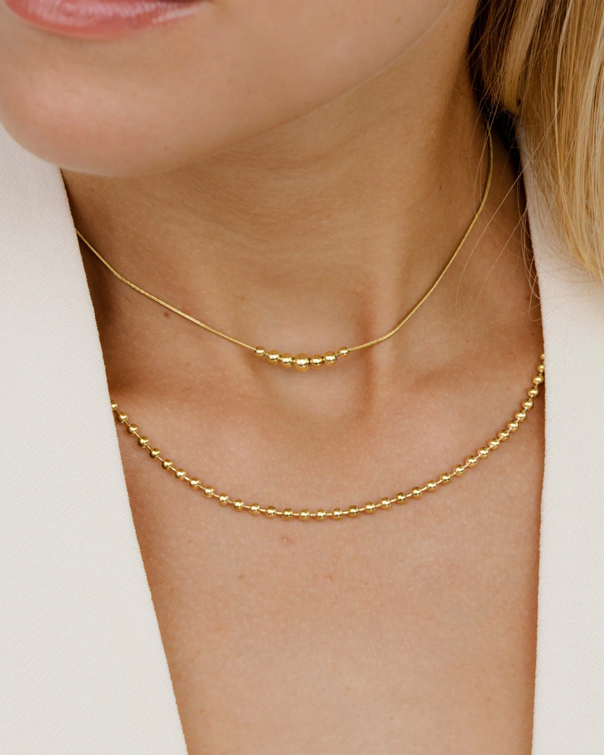 LUAMAYA Curvy Beads Choker