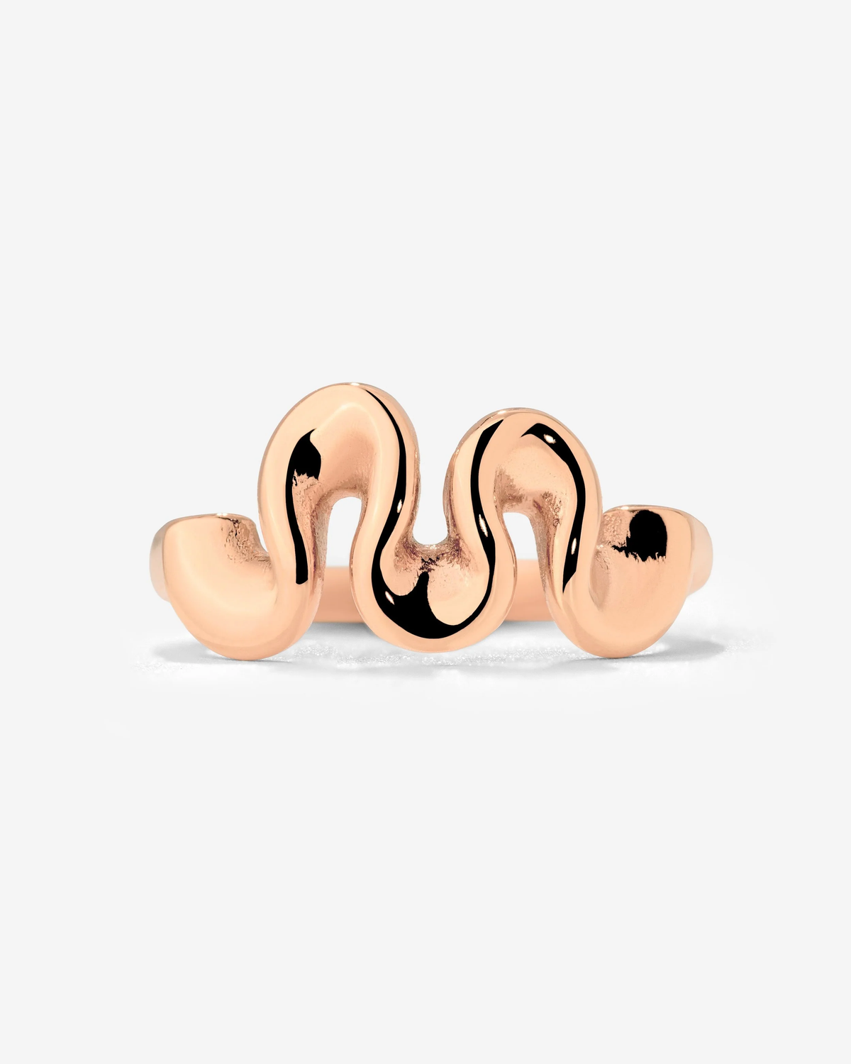LUAMAYA Swirl Ring Gold