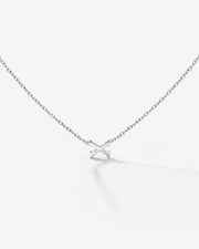 LUAMAYA Tiny Letter Necklace